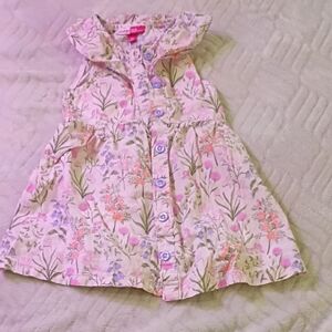 Penelope Mack Floral Dress with Ruffle Detail